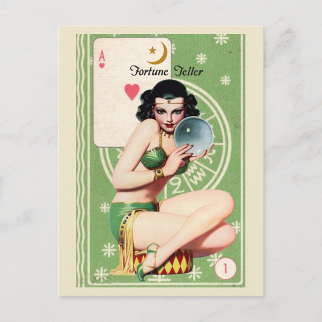 Carte Postale Fortune Teller (Devant)