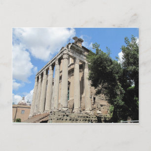 Carte Postale Forum Romain - Temple d'Antonin