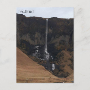 Carte Postale Foss à Siðu, sud de l'Islande