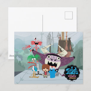 Carte Postale Foster's Home for Imaginary Friends   Bienvenue