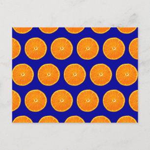 Carte Postale Fou sur Clementines - Bleu
