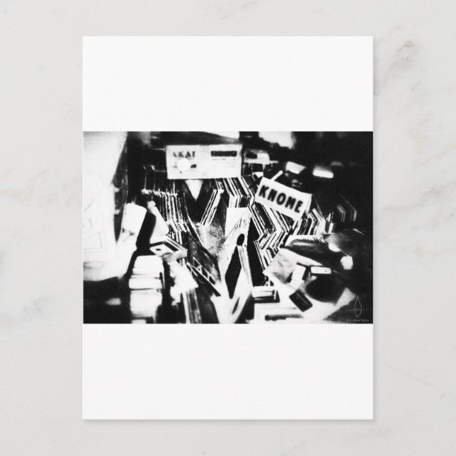 Carte Postale Fouilleurs de caisses (Devant)