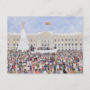 Carte Postale Foules autour du Palais 1995