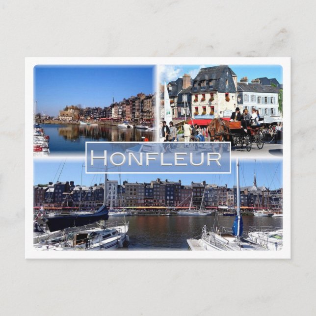 Carte Postale FR France - Normandie - Honfleur - (Devant)