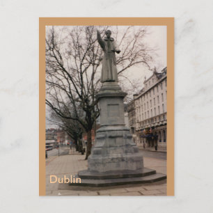 Carte Postale Fr. Theobold Mathew Monument, Dublin, Irlande