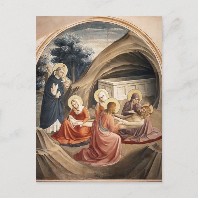 Carte Postale Fra Angelico - Lamentation sur le Christ (Devant)