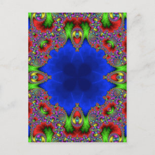 Carte Postale Fractale Kaleidoscope 483