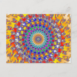 Carte postale Fractale Rag Rug