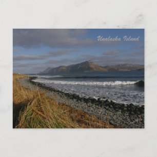 Carte Postale Fractionner le mont Top sur l'île Unalaska