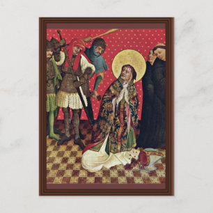 Carte Postale Fragment Thomas Altar De L'Écran Extérieur Droit