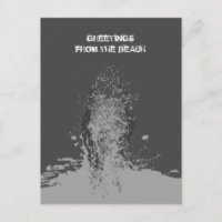 Frais Grunge Monochrome Homme Eau Éclaboussure
