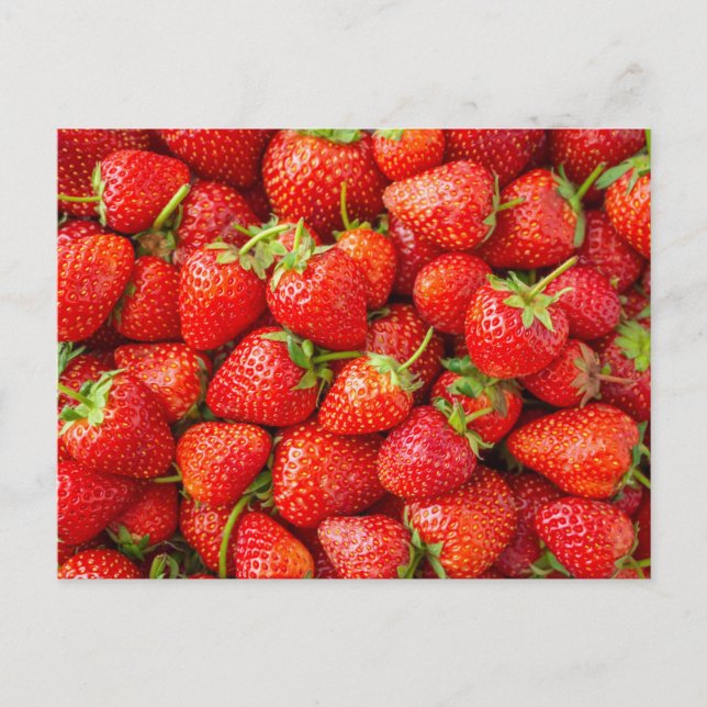 Carte Postale Fraises (Devant)