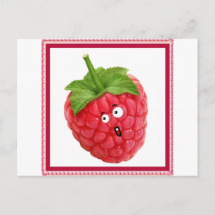 Carte Postale framboise