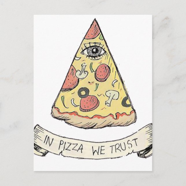 Carte Postale Franc-maçon illuminati (Devant)