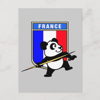 Carte Postale France Javelin Panda