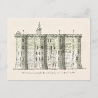 France, La Bastille en 1789