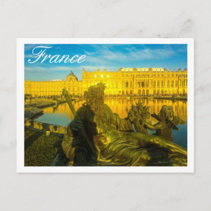Carte Postale France Paris Architecture Sunset Versailles