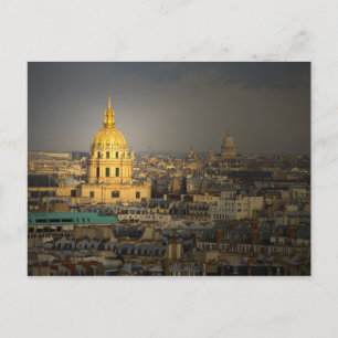 Carte Postale France, Paris. Les Invalides vus depuis la