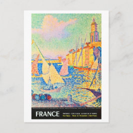 Carte Postale France, Provence, Côte d'Azur, port de St. Tropez