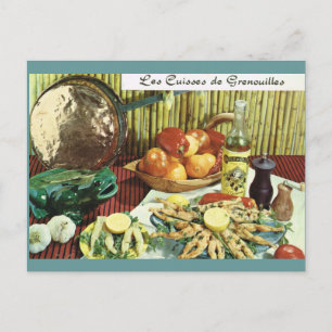 Carte Postale France vintage, alimentation, Les Cuisses de Greno
