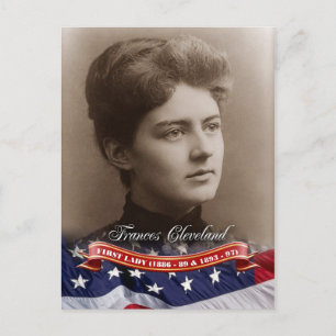 Carte Postale Frances Cleveland, Première Dame des Etats-Unis