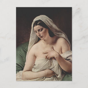 Carte Postale Francesco Hayez-Odalisque