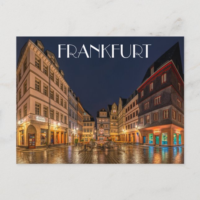 Carte Postale Francfort Allemagne (Devant)
