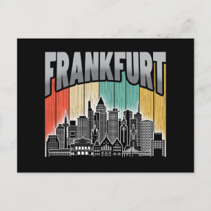 Carte Postale Francfort Allemagne