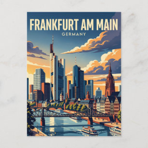 Carte Postale Francfort-sur-le-Main Allemagne