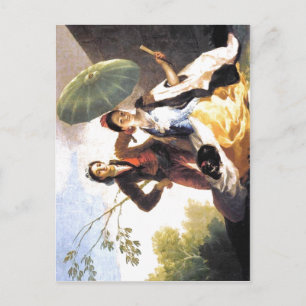 Carte Postale Francisco de Goya The Parasol Espa?ol: 1776-1778 T