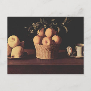Carte Postale Francisco de Zurbaran - La vie morte