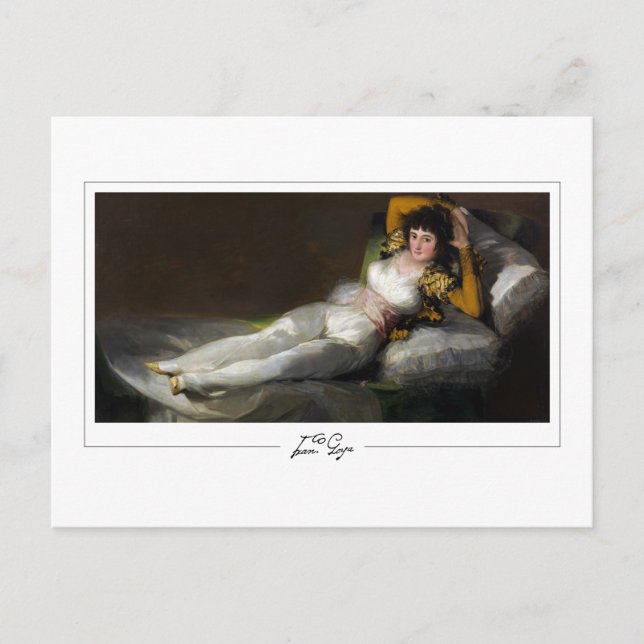 Carte Postale Francisco Goya #255 - Art (Devant)