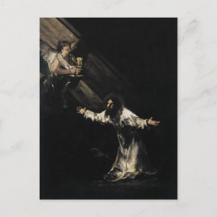Carte Postale Francisco Goya- Christ sur le Mont des Oliviers