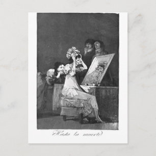 Carte Postale Francisco Goya - Jusqu'à la mort