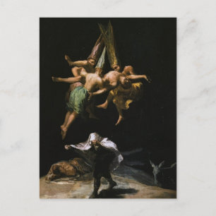 Carte Postale Francisco Goya - Sorcières dans l'air