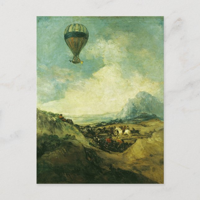 Carte Postale Francisco Jose de Goya y Lucientes | Le ballon (Devant)