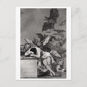 Carte Postale Francisco Jose de Goya y Lucientes   Le sommeil de