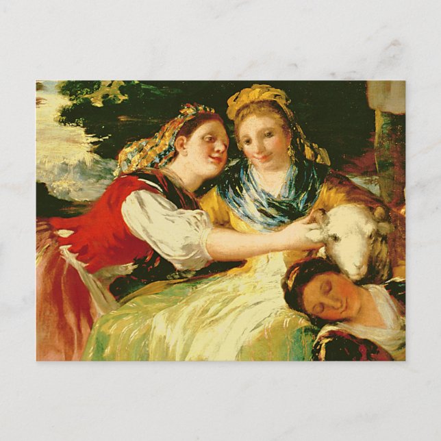 Carte Postale Francisco Jose de Goya y Lucientes | Le Washerwom (Devant)