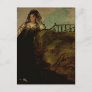 Carte Postale Francisco Jose de Goya y Lucientes   Leocadia Zori