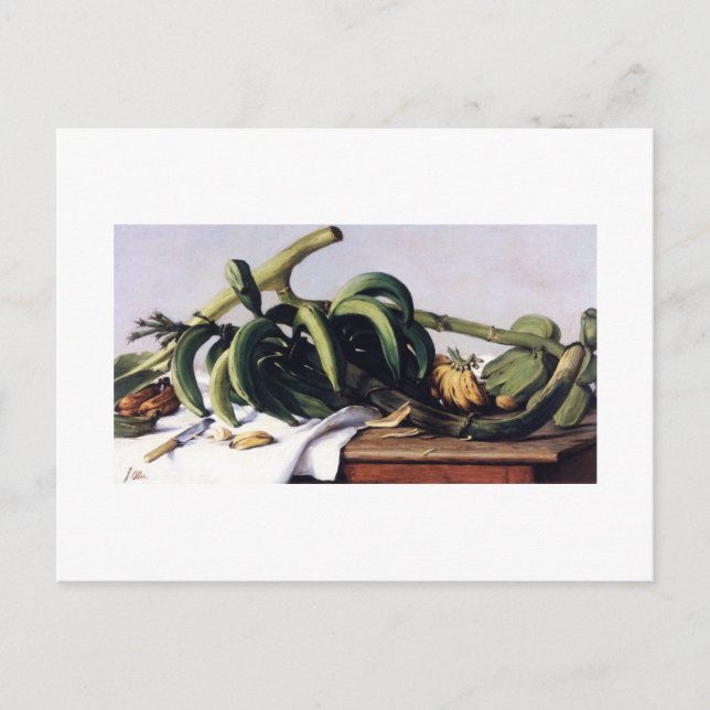 Carte Postale Francisco Oller Platanos (Devant)