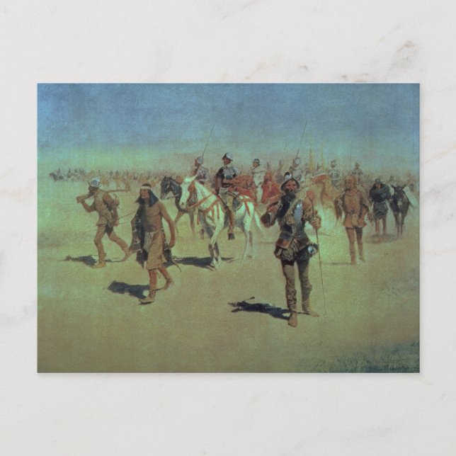 Carte Postale Francisco Vasquez de Coronado (Devant)