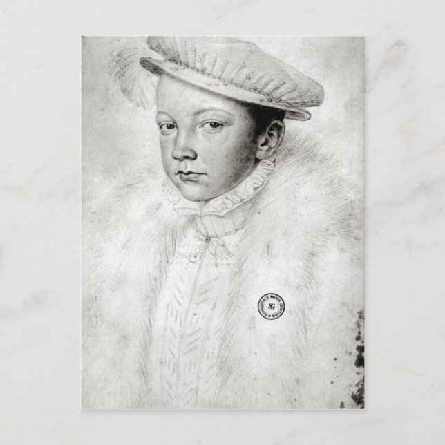 Carte Postale François II 1560 (Devant)