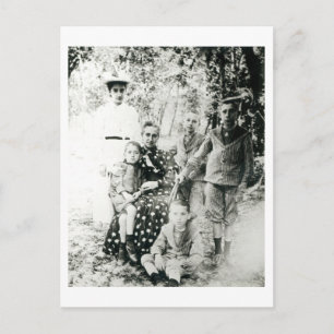Carte Postale François Mauriac (1885-1970) as a child (b/w photo