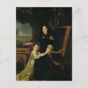 Carte Postale Francoise d'Aubigne Marquise de Maintenon