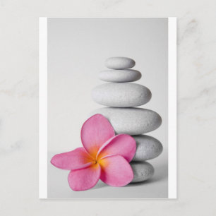 Carte Postale Frangipani Zen
