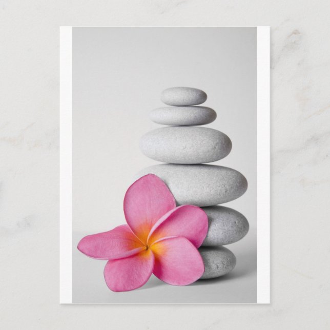 Carte Postale Frangipani Zen (Devant)