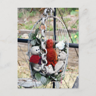 Carte Postale Frank, Leo et Mandarin