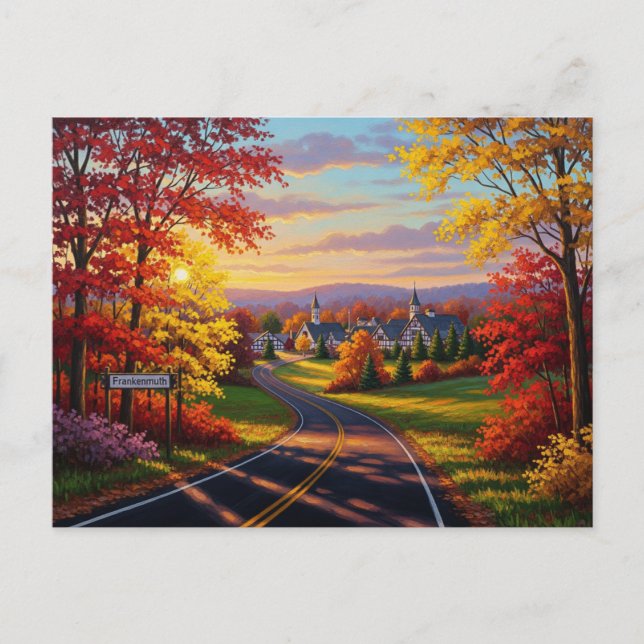 Carte Postale Frankenmuth Michigan Travel (Devant)