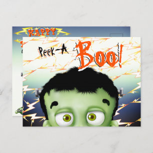 Carte Postale Frankenstein Monster Funny Anniversaire de enfant