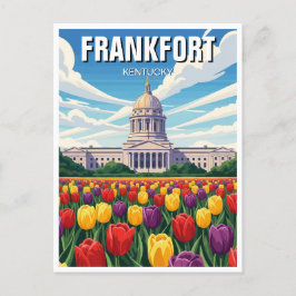 Carte Postale Frankfort Kentucky Postcard State Capitol